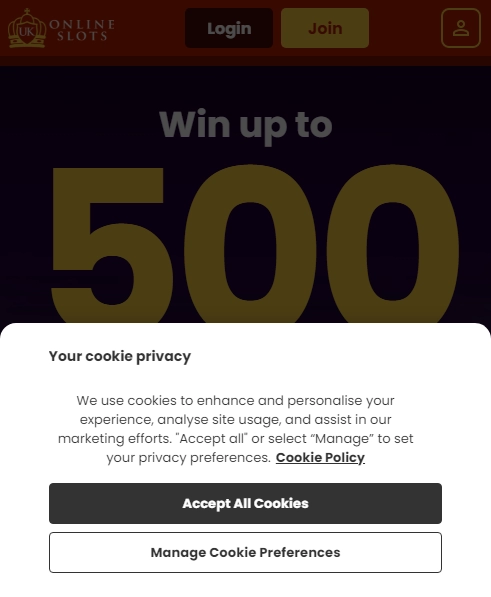 UK Online Slots Casino